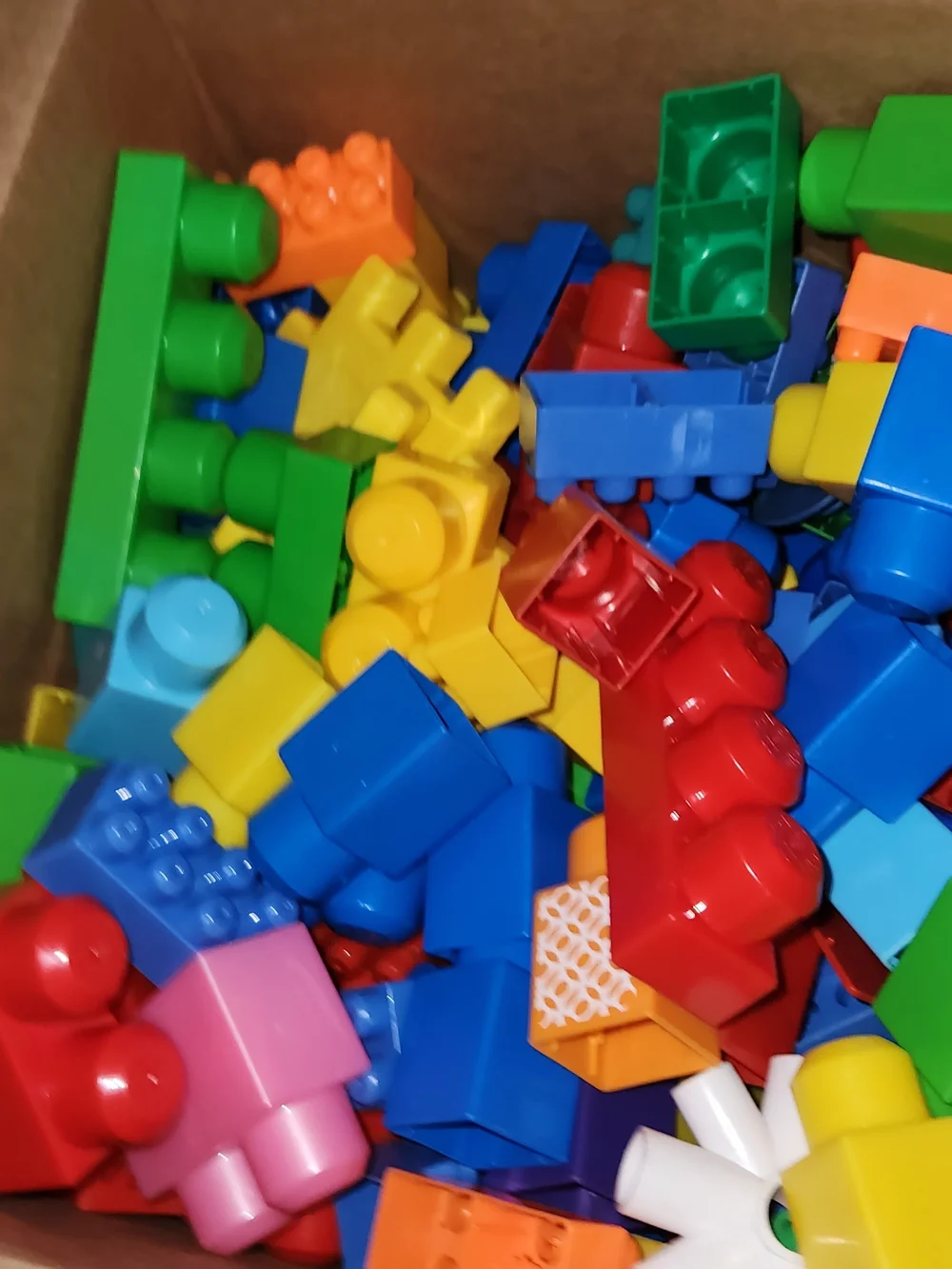 Mega Block 16x12x8 Box Of Blocks